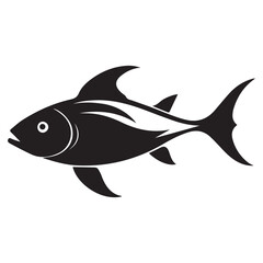 vector illustration of a fish