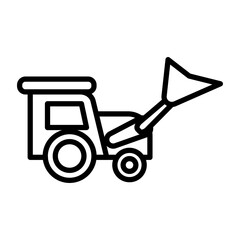 Wheel Loader Icon