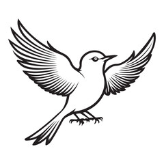 dove of peace vector 