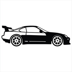 Fototapeta premium car vector illustration - AI Generator 
