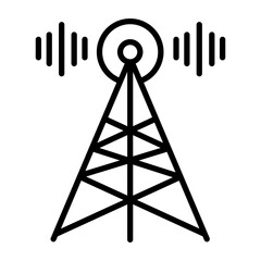 Radio Waves Icon