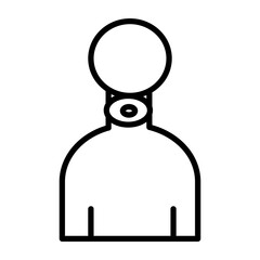 Difficulty Swallowing Icon