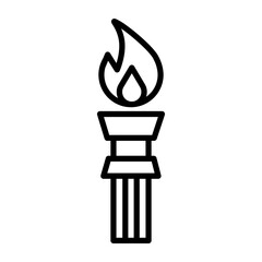 Marathon Flame Icon