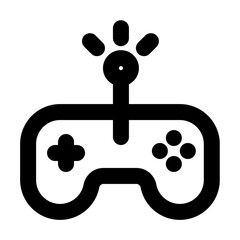 Obraz premium remote control outlined black style