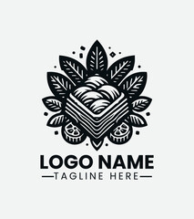 Baklava Logo Design, Middle Eastern Baklava Logo, European Baklava Logo