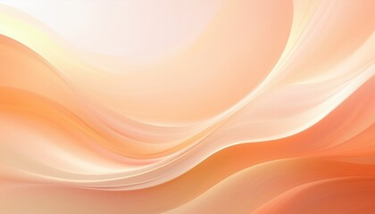 A soft, faded gradient transitioning from pastel orange to apricot and creamy white, with a delicate, subtle motif for a serene and warm background.
