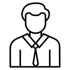 Obraz premium Teacher Male Icon
