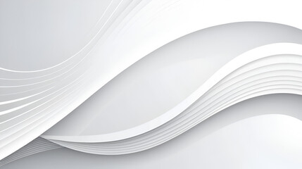 Modern white abstract background vector illustration.