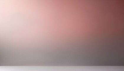 A gentle fade from dusty rose to light gray, offering a smooth, refined background with a contemporary and elegant touch.
