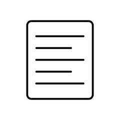 align text line icon
