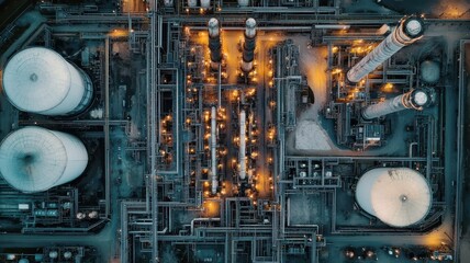 Stunning aerial view captured by drone, showcasing an expansive landscape filled with natural beauty and vibrant colors.