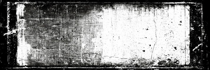 Vintage Black and White Picture Frame Design