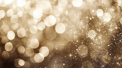 Fototapeta premium Subtle light flares enhance the festive ambiance of the image.