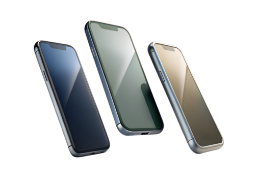 mobile phone with blank screen png transparent image  - Powered by Adobe