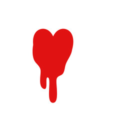 Bleeding heart symbol
