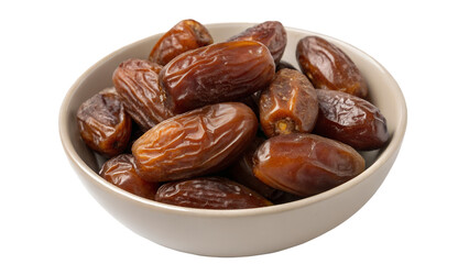 dried dates isolated on transparent  background