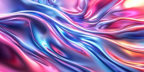 Fototapeta premium Captivating ultraviolet wavy wallpaper ideal for modern design.