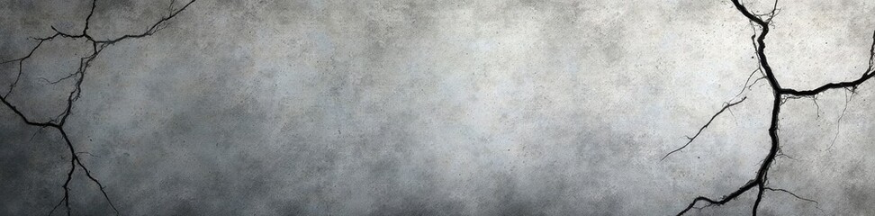 Obraz premium Cracked, faded grey texture Grunge, distressed, error, wallpaper, background , industrial, cement, rough