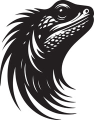 Snake picture in white background