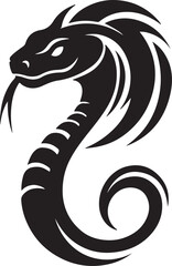 Snake picture in white background