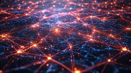 Abstract network connection global communication