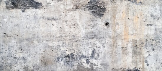 aged concrete wall texture with gray and beige tones featuring rough patches and marks in a horizontal layout suitable for backgrounds