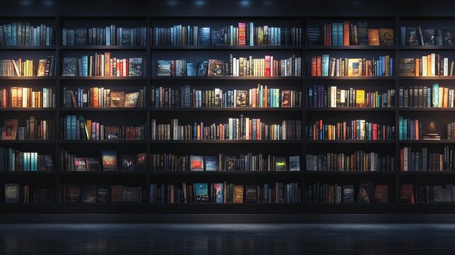 Virtual Bookstore: A clean interface displaying book covers and purchase options.