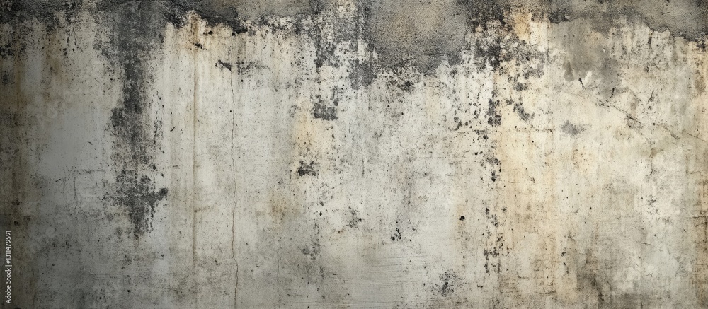 Aufkleber abstract grunge background featuring a worn concrete texture in muted gray and beige tones with dark