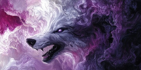 A majestic beast roars mightily, its fearsome presence captured in exquisite detail—a blend of...