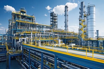 A bird's eye view of a sprawling cityscape, showcasing vibrant buildings and bustling streets below.