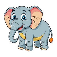 Naklejka premium Elephant