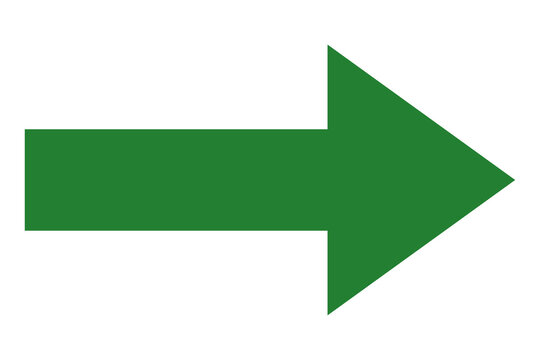 green arrow sign