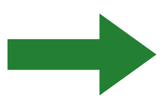 green arrow sign