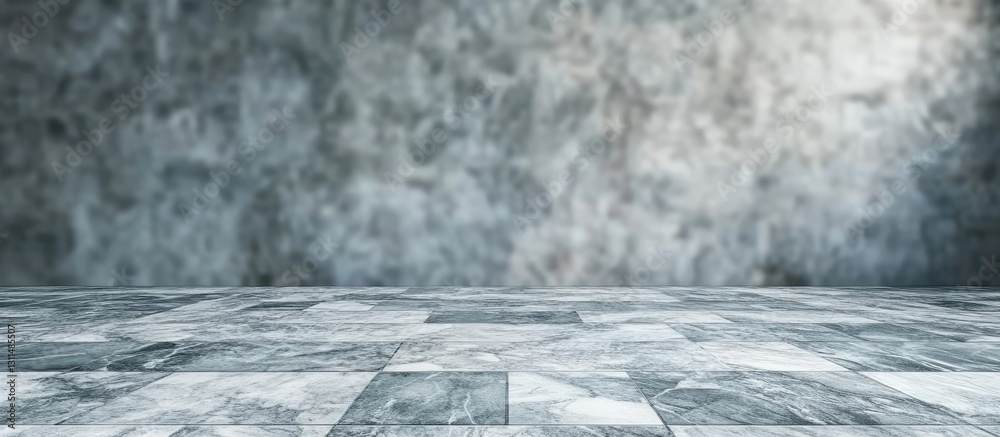 Aufkleber elegant marble patterned floor in stone color with varying shades of gray and white, featuring ample