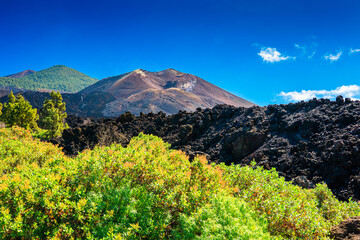 Fototapeta premium La Palma - Volcan Cumbre Veja Tajogaite