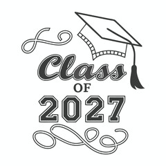 Downloadable Class of 2027 Monochrome Ba