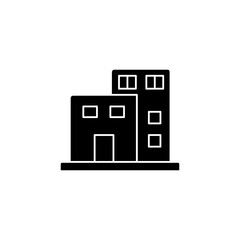Apartment glyph icon