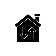 Home Transfer glyph icon