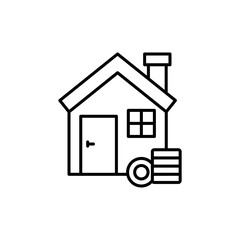 Property Price line icon