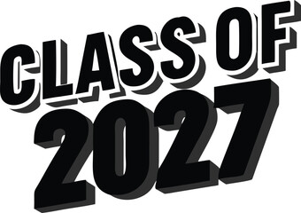 Free Class of 2027 Textured College Style 