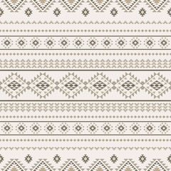 Southwest Aztec geometric Native American Mexican Navajo tribal ethnic boho indian texture ornament seamless pattern fabric colorful design vector for woven textile printing blanket rug carpet fashion