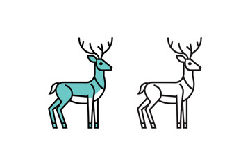 deer vector illustration