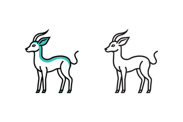 deer vector illustration