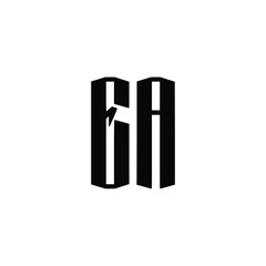EA monogram logo design letter text name symbol monochrome logotype alphabet character simple logo