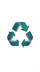 Obraz premium Recycling Symbol Graphic