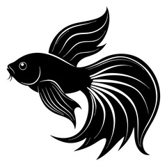 vector illustration of a fish