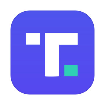 Truth Social app icon. Social media logo. Vector illustration