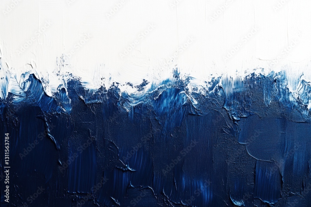 Poster graceful navy blue chiffon fabric flowing elegantly on a white background showcasing its delicate te