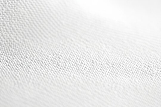Close-up texture of white fabric showing detailed weave and fine material surface