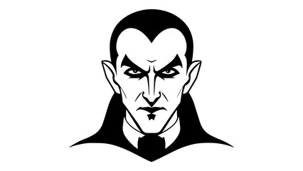 vampire vector shape silhouette illustration